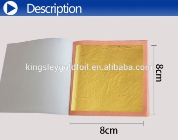 genuine gold leaf