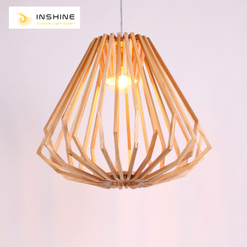 Contemporary Wooden Pendant Lighting