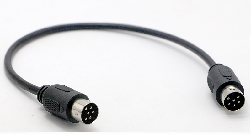 Υψηλή συμβατότητα S-Video Power DIN 6PIN SIGNAL CABLE MIDI