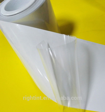 outdoors solvent self-adhesive clear plastic film