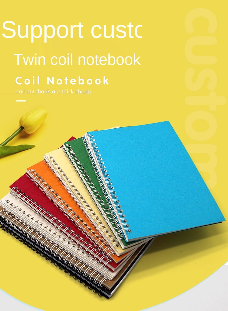 Fast Shipping Custom High Quality Notebook New Design A5 Notebook premium custom printed Spiral Notebook for students