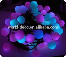 Changing colors ball string light/ Plastic Ball light string / LED magic ball light