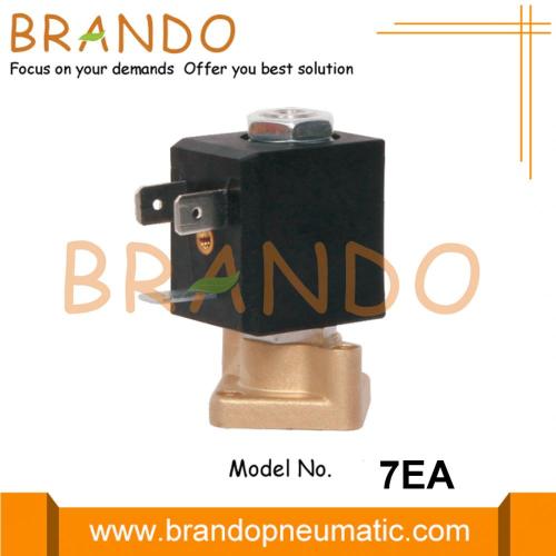 3 Way NO Brass Solenoid Valve Sub Base