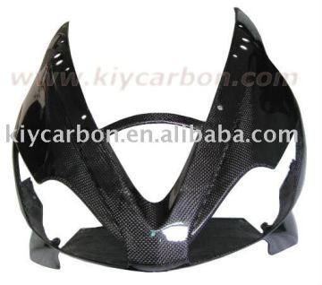 Dry carbon fiber upper fairing for Triumph