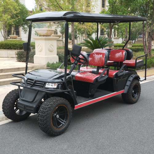 2 Sitze benutzerdefinierte angehobene elektrische Golfwagen