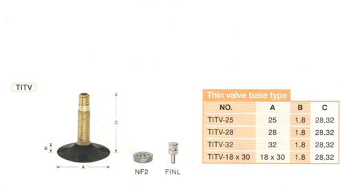TITV GT Valves For Bicycle