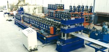 Purlin cold roll forming machine