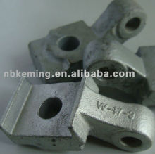 grey iron casting pad with galvanizing,cast iron hot pad