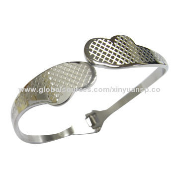 Elegant, Stainless Steel Bangle