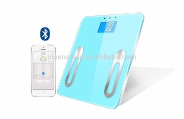 Bluetooth weighing scale body fat analyzer scale