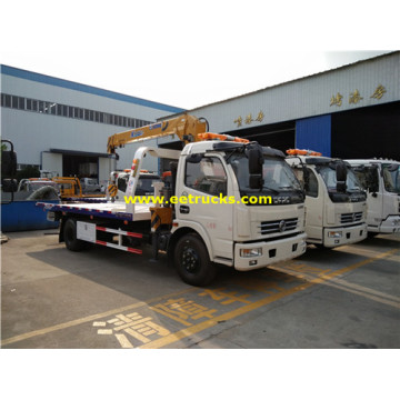 Camions remorques Dongfeng 6 Ton avec grue