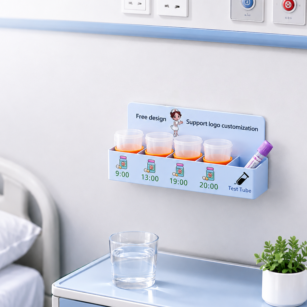 caixa de comprimidos de cabeceira bedside pill box