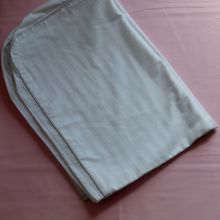 cotton stripe   white pillow case