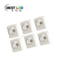 Dome Lens SMD Amber LED Diode 150MA 60-grader