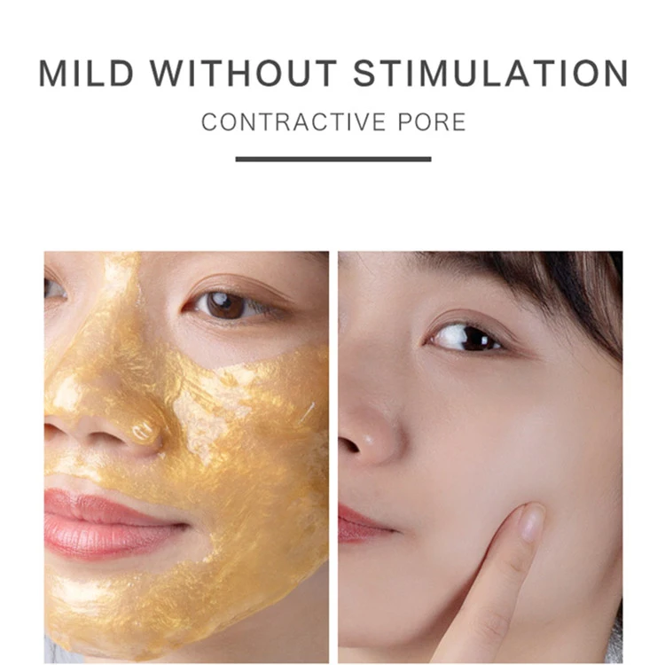 High Quality Anti Wrinkle Moisturizing Cleansing 24K Gold Peel off Facial Mask