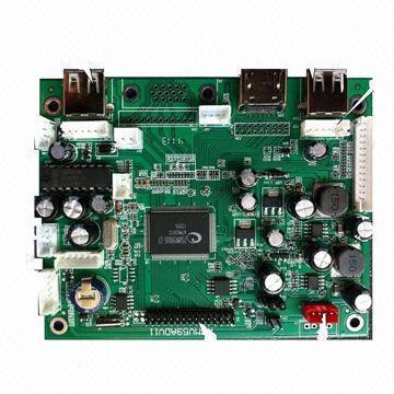 LCD Advertising Player Main Board, Slideshow with Background Music