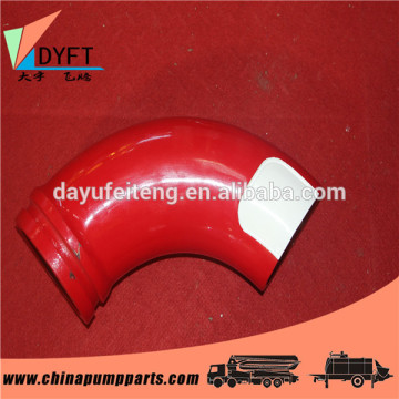 twin-wall elbow, concrete pump double layer bend, used for concrete pump truck/trailer