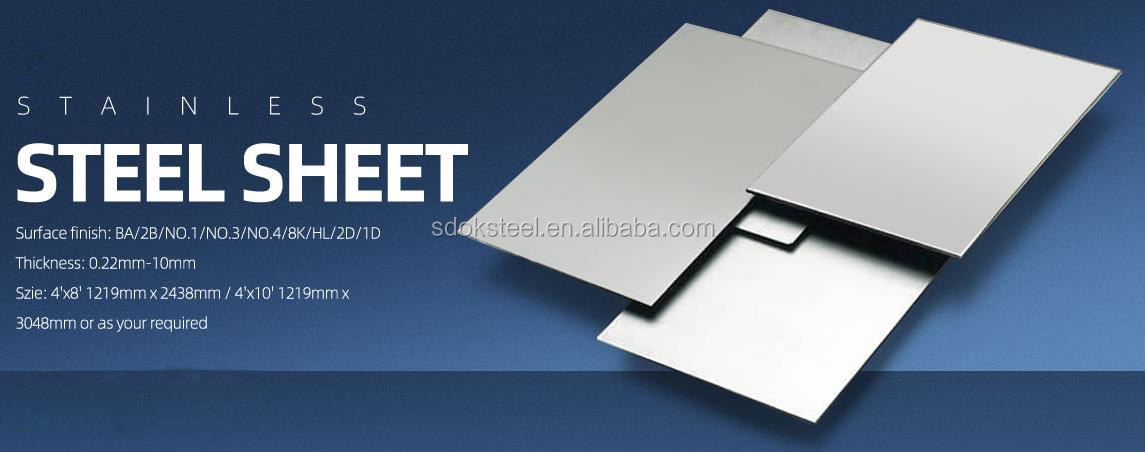 304 316l 904l stainless steel plate sheet