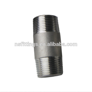 NPT BSPT BSP Male Thread Connection Stainless Steel Nipple