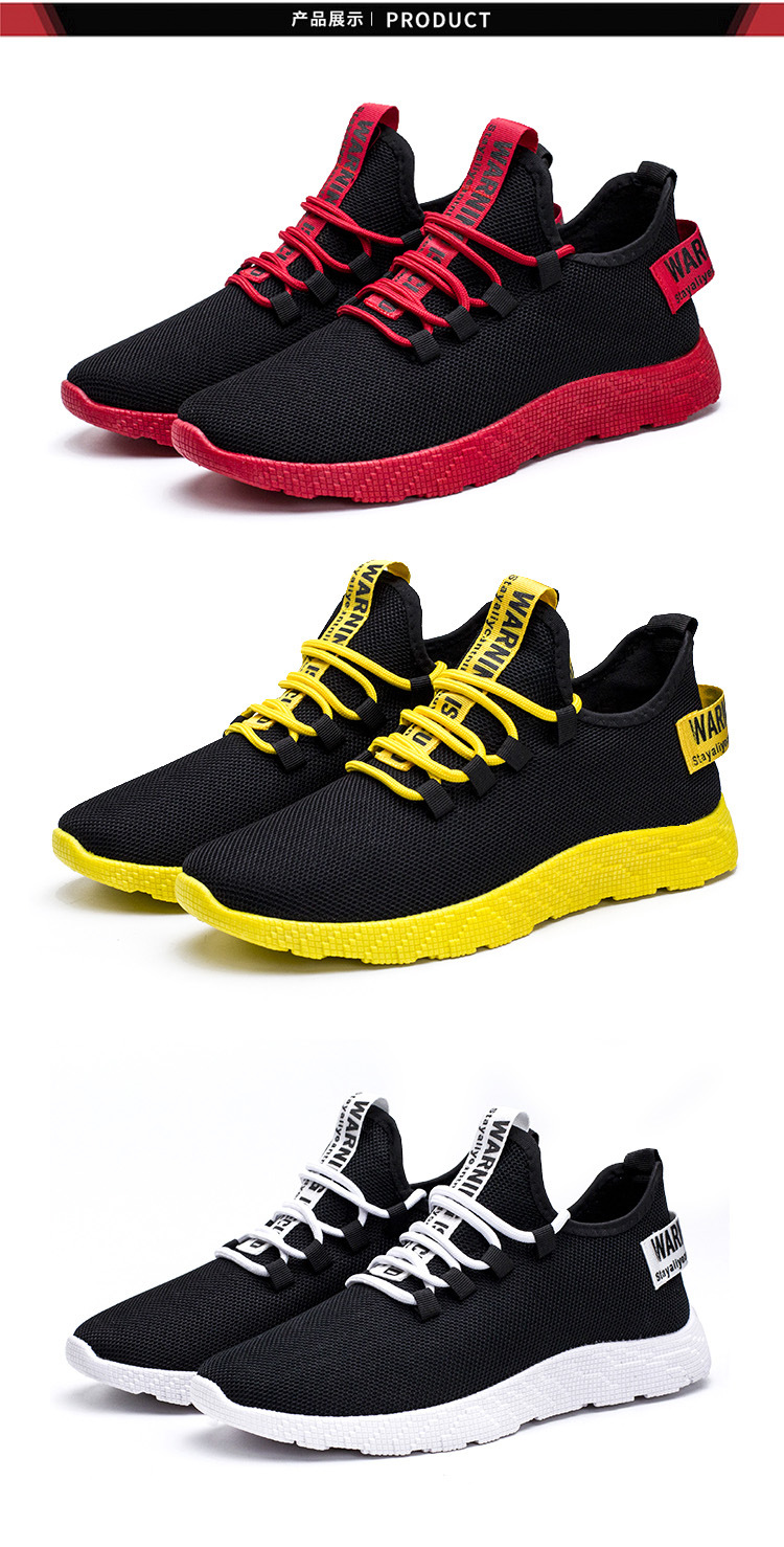 New Fashion Low Price Durable Lace-up Non-slip Mens Sports Running Shoes and Sneakers for Men