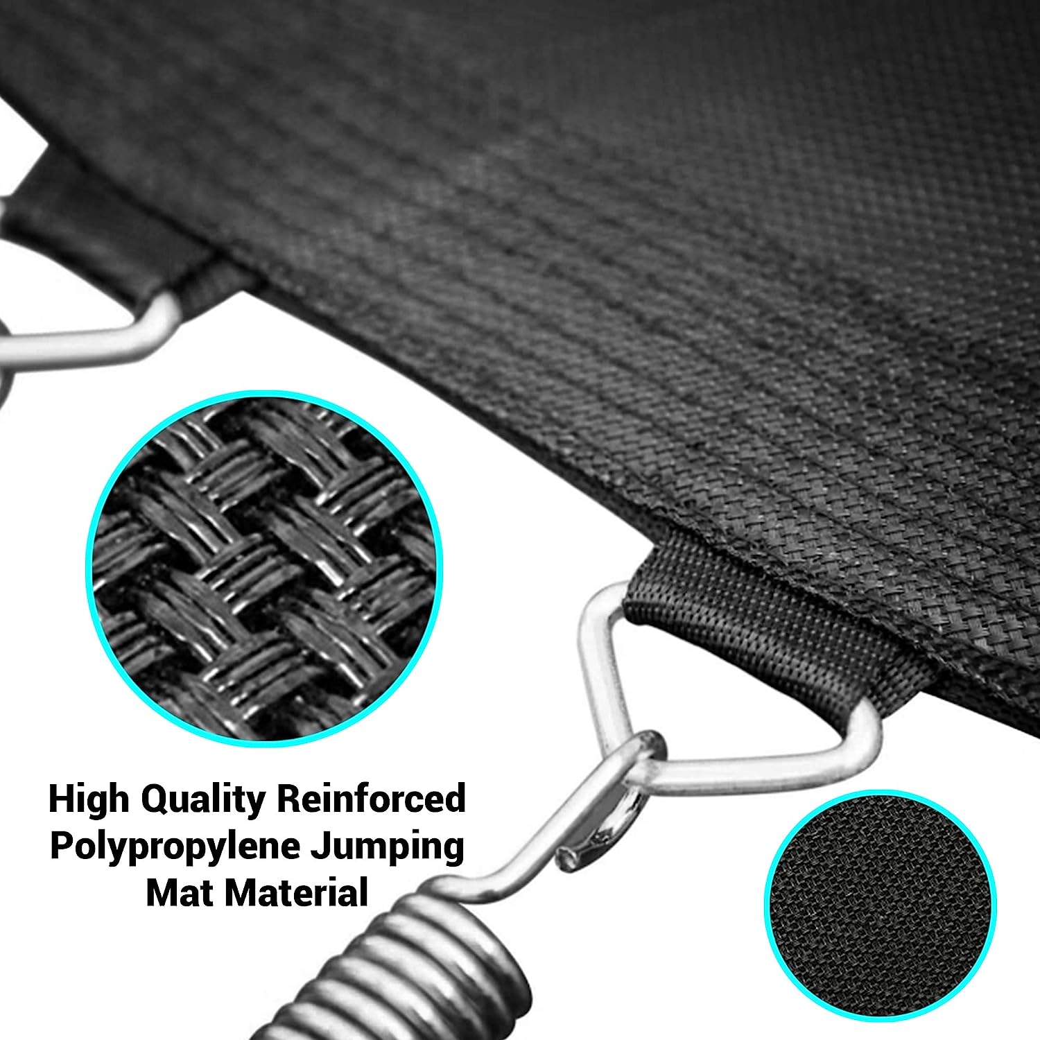 GS Approved Trampoline with Net Enclosure Stable Outdoor Trampoline for Kids, Teens and Adults Reinforced