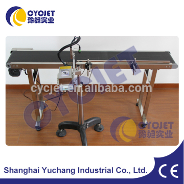 CYCJET Inline Type Woven Bag Inkjet Printer/Portable Inkjet Coders/Automatic Date Code Printing Machine