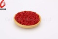 Granule de couleur rouge