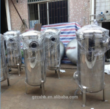 Quick opening flange 2.0mm thickness of bag filter housing in food production equipment