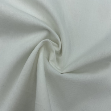 50% Modal 50% Cotton White Color Fabric