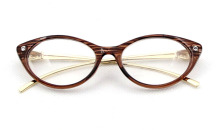 2015 Fake Designer Leopard Head Cat Eyes Eyewear Reading Glasses