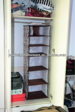 Six Shelf Hanging Closet Organizer
