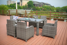 Outdoor Luxury Rattan Dining Set