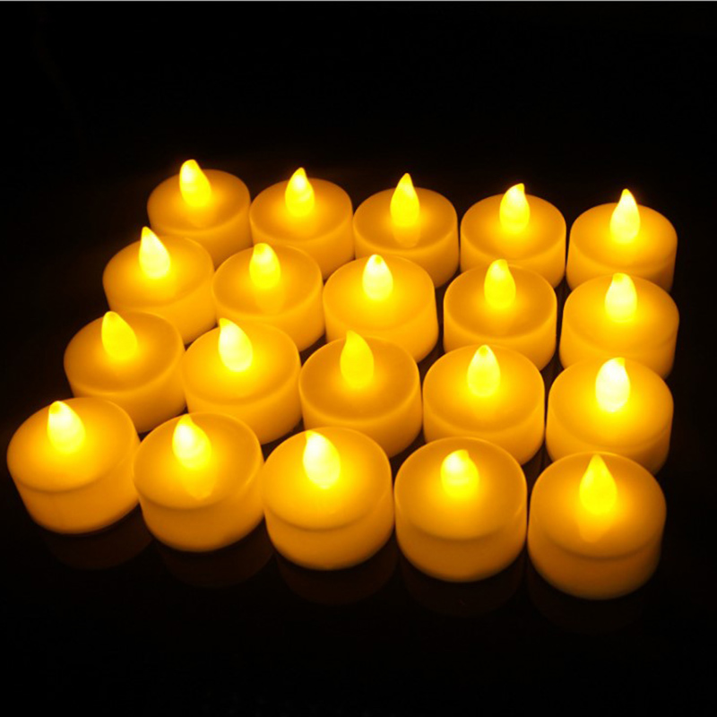 Led Floating Candle Yellow