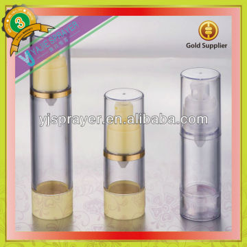 Airless pump cosmetic packaging