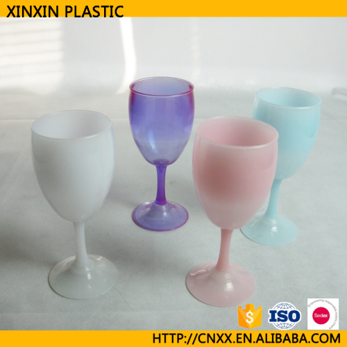 250ml Plastic Goblet , Plastic Champagne Cup, Plastic Flute