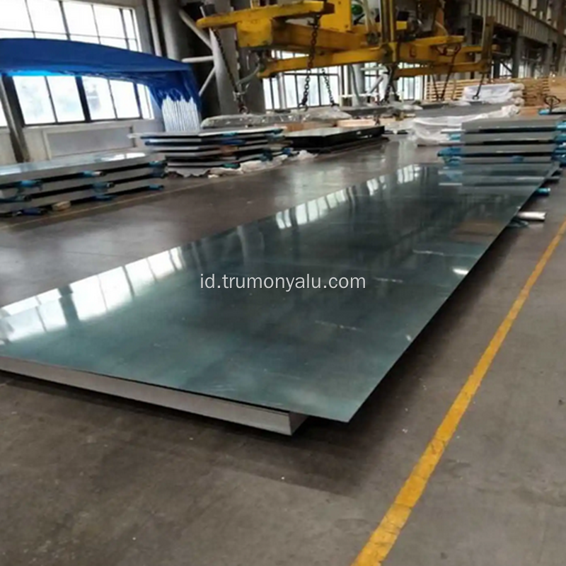 3003 4343 lembar gambar aluminium dalam