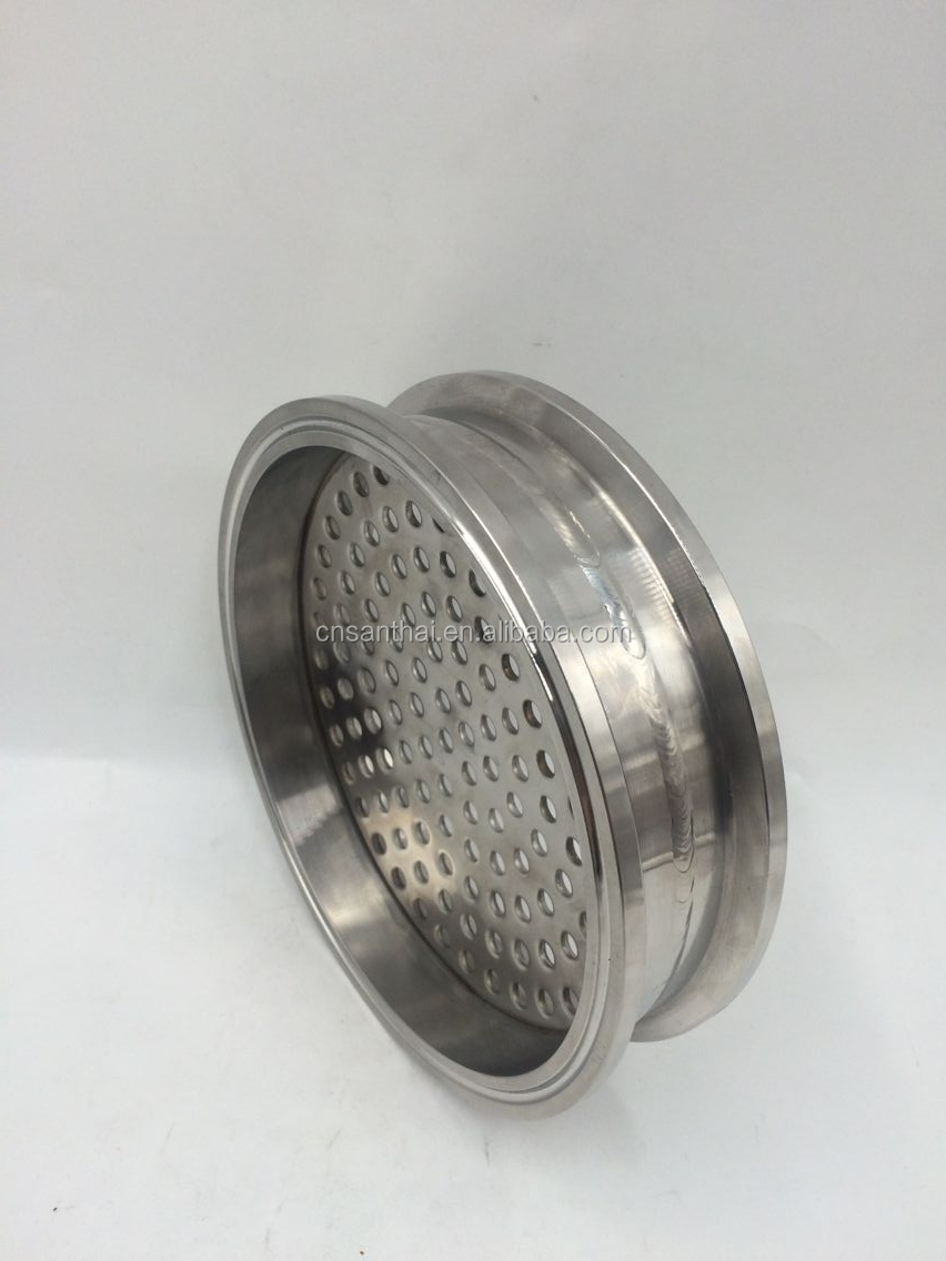 SS304 Sanitary Type Clamp Connection Ferrule Micron Filter