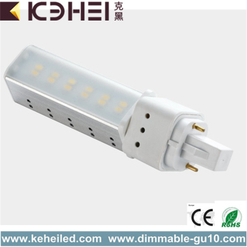 6W LED Tubes 2 Pin G24 Lamp 3000K