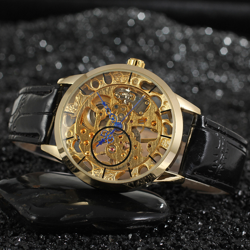 Winner Men's Fashion Casual Hollow Men Classic Business Automatic Mechanical Watch men's Watch