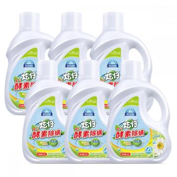 High concentration liquid laundry detergent