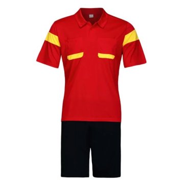 Soccer referee jersey with pocket cheap referee shirt blank soccer referee jersey sports jersey new model