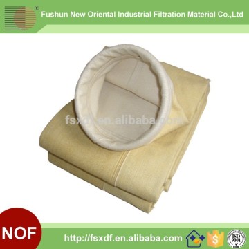 Aramid filter dust bag/Aramid + PTFE coating filter bag