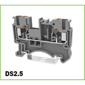 Borniers à ressort sur rail DIN 0,25 mm²