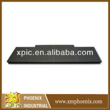 living room granite corner hearth for fireplace stove