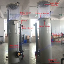 High efficiency aquaculture ocean protein skimmer