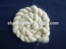 Combed Cashmere Tops Light Grey