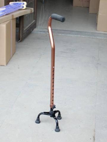 adjustable cane three-feet walking stick with 3 legs