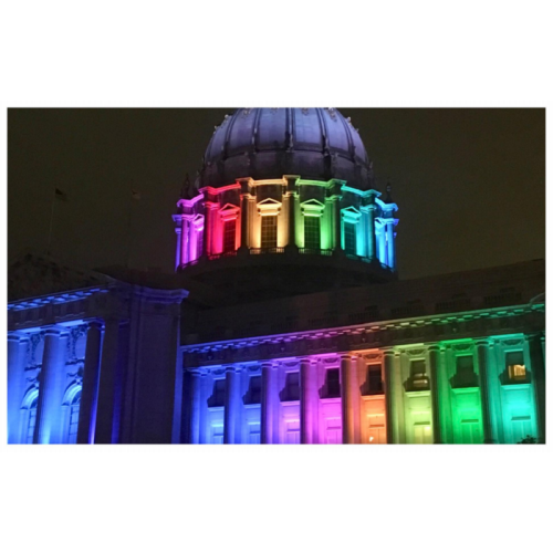 Lâmpada LED colorida para projeto ao ar livre