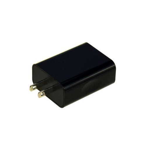 Svart Snabbladdare 25W USB-väggladdare