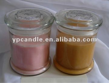 Aromatic soy Candle with lid